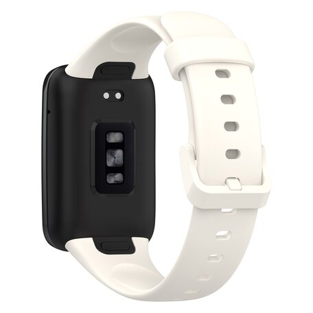 Siliconen sportbandje - Wit - Xiaomi Smart band 7 Pro