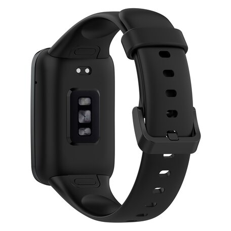 Siliconen sportbandje - Zwart - Xiaomi Smart band 7 Pro