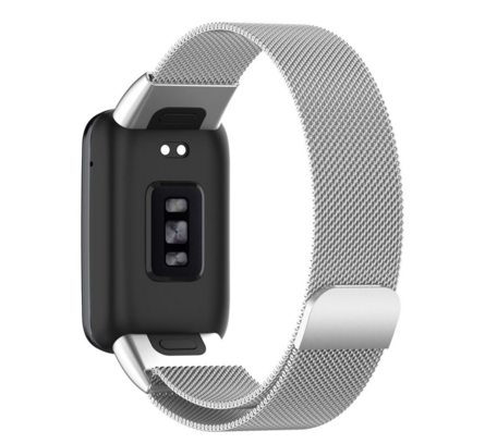 Milanese bandje - Zilver - Xiaomi Smart Band 7 Pro