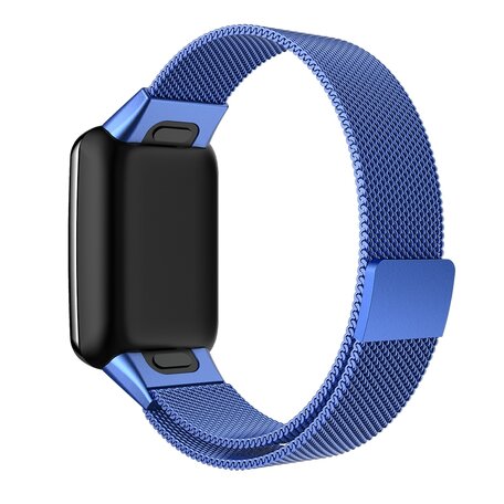 Milanese bandje - Blauw - Xiaomi Smart Band 7 Pro