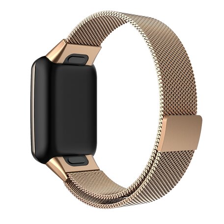 Milanese bandje - Goud - Xiaomi Smart Band 7 Pro