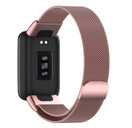 Milanese bandje - Rosé goud - Xiaomi Smart Band 7 Pro