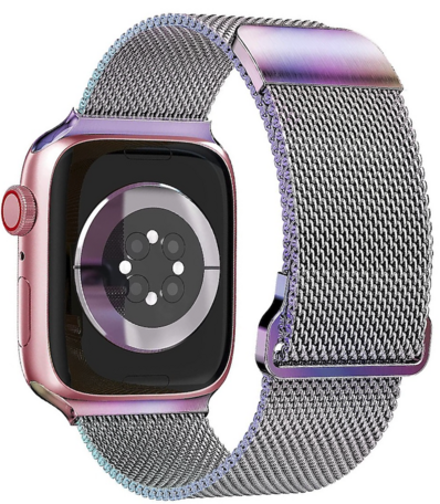 Milanese band - Multicolor - Extra sterke magneet - Geschikt voor Apple Watch 42mm / 44mm / 45mm / 49mm
