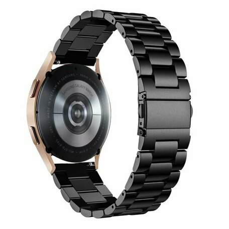 Stalen schakelband - Zwart - Samsung Galaxy Watch 6 - 40mm & 44mm
