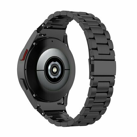 Stalen schakelband - Zwart - Samsung Galaxy Watch 6 - 40mm & 44mm