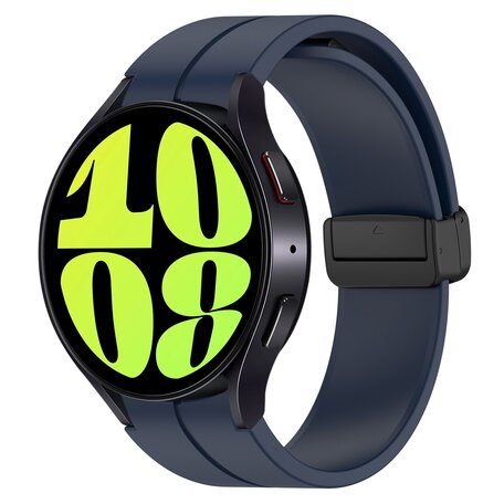 D-buckle sportbandje - Donkerblauw - Samsung Galaxy Watch 6 - 40mm & 44mm