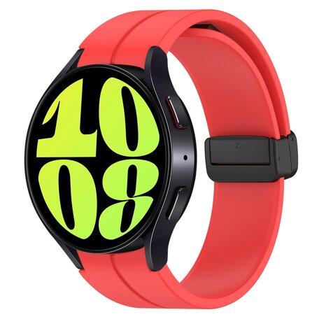 D-buckle sportbandje - Rood - Samsung Galaxy Watch 6 - 40mm & 44mm