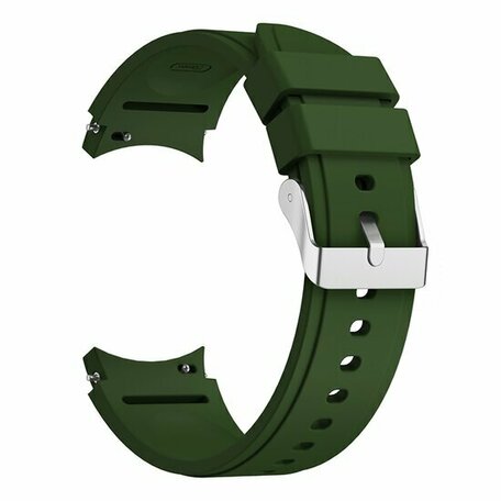 Siliconen sportband - Groen - Samsung Galaxy Watch 6 - 40mm & 44mm