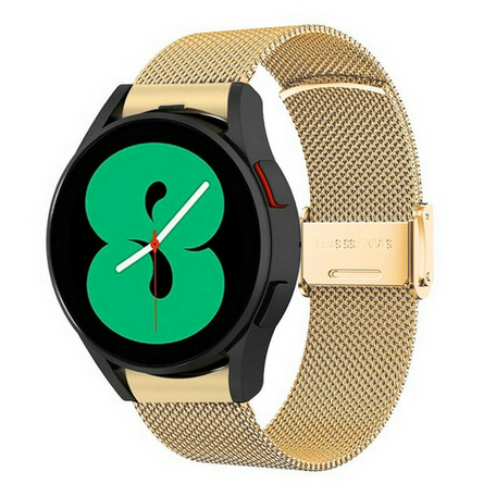 Milanese bandje met klemsluiting - Goud - Samsung Galaxy Watch 6 - 40mm & 44mm