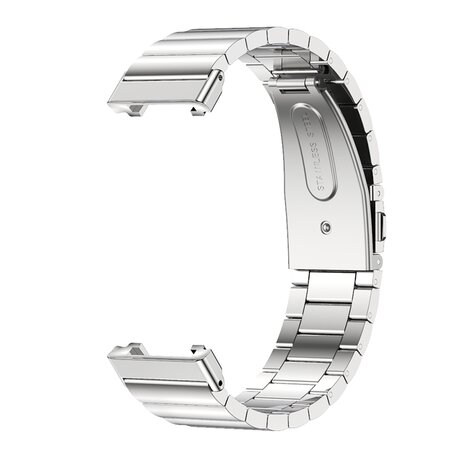 Stalen schakelband - Zilver - Xiaomi Smart band 7 Pro