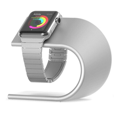Aluminium Stand - Zilver - Geschikt voor Apple watch