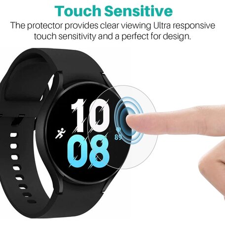 Screen protector Film - Full cover - Geschikt voor de Samsung Galaxy Watch 5 - 44mm