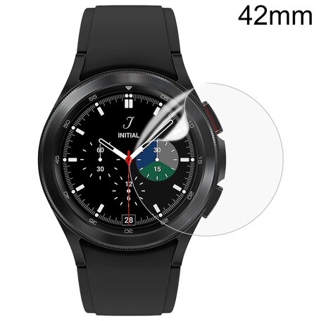 Screen protector Film - Full cover - Geschikt voor de Samsung Galaxy Watch 4 Classic - 42mm