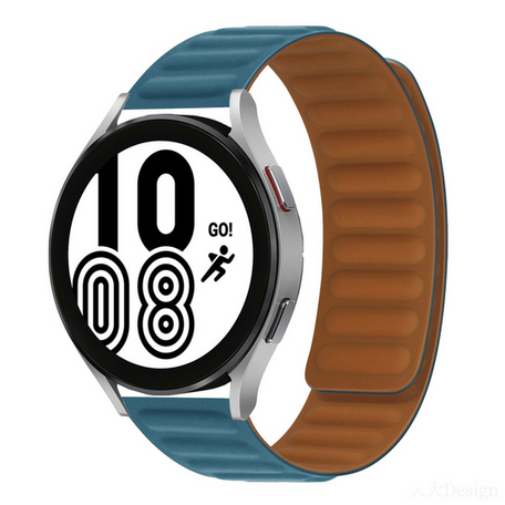 Garmin Venu 2 & 3 - Siliconen Loop bandje - Blauw