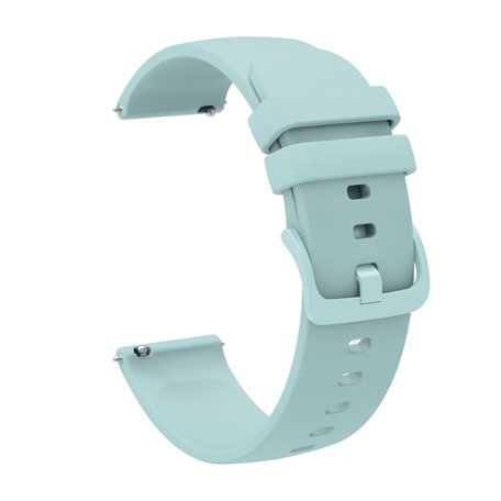 Garmin Venu 3s / Vivoactive 4s / Venu 2s / Vivomove 3s / Forerunner 255s - Soft siliconen bandje - Lichtblauw