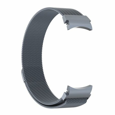 Milanese bandje (ronde connector) - Space Grey - Samsung Galaxy Watch 6 Classic - 47mm & 43mm