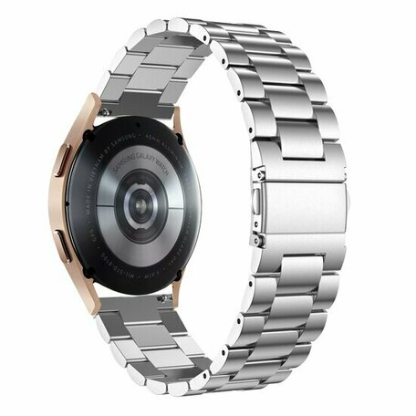Stalen schakelband - Zilver - Samsung Galaxy Watch 6 Classic - 47mm & 43mm