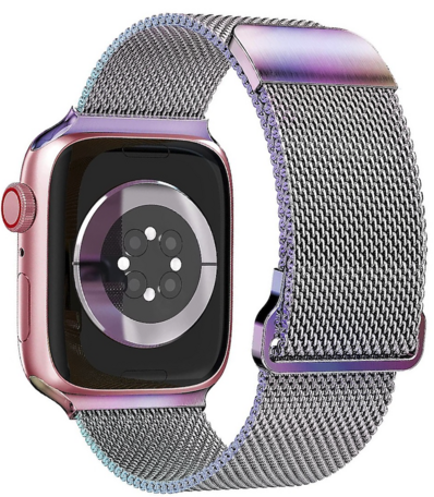 Milanese band - Multicolor - Extra sterke magneet - Geschikt voor Apple Watch 38mm / 40mm / 41mm