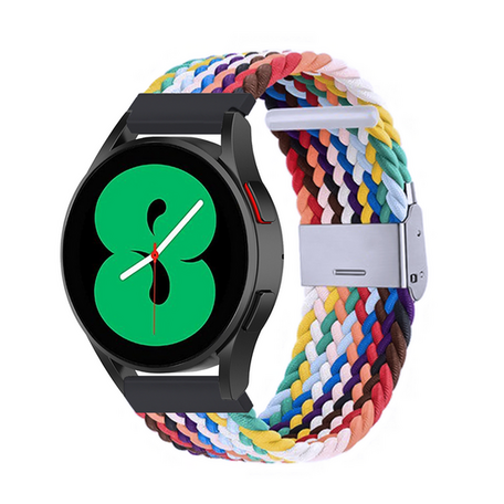 Braided nylon bandje - Multicolor - Samsung Galaxy Watch - 46mm / Samsung Gear S3