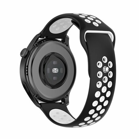 Sport Edition - Zwart + wit - Xiaomi Mi Watch / Xiaomi Watch S1 / S1 Pro / S1 Active / Watch S2