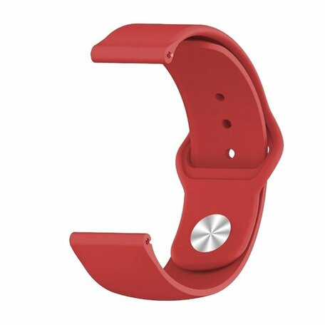 Rubberen sportband - Rood - Xiaomi Mi Watch / Xiaomi Watch S1 / S1 Pro / S1 Active / Watch S2