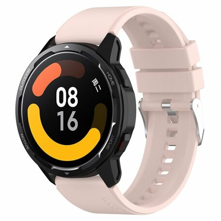 Siliconen sportband - Lichtroze - Xiaomi Mi Watch / Xiaomi Watch S1 / S1 Pro / S1 Active / Watch S2