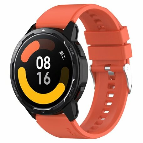 Siliconen sportband - Oranje - Xiaomi Mi Watch / Xiaomi Watch S1 / S1 Pro / S1 Active / Watch S2