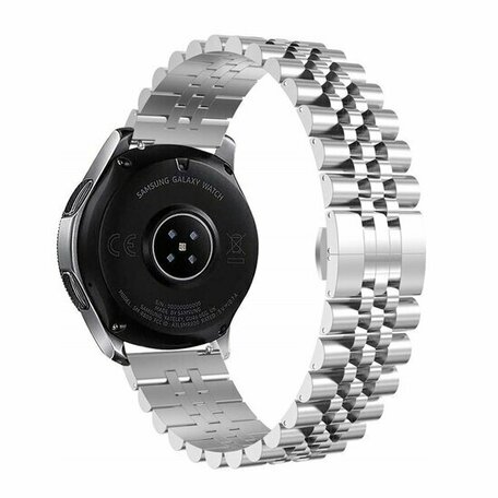 Stalen band - Zilver - Xiaomi Mi Watch / Xiaomi Watch S1 / S1 Pro / S1 Active / Watch S2