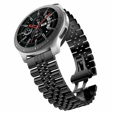 Stalen band - Zwart - Xiaomi Mi Watch / Xiaomi Watch S1 / S1 Pro / S1 Active / Watch S2