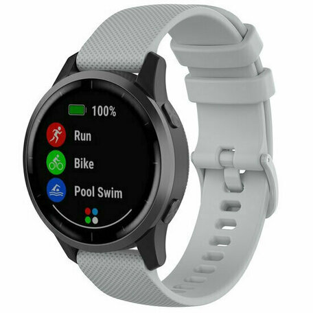 Sportband met motief - Grijs - Xiaomi Mi Watch / Xiaomi Watch S1 / S1 Pro / S1 Active / Watch S2