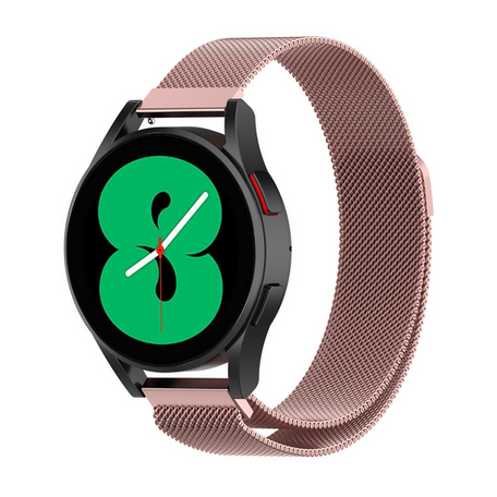 Milanese bandje - Rosé goud - Xiaomi Mi Watch / Xiaomi Watch S1 / S1 Pro / S1 Active / Watch S2