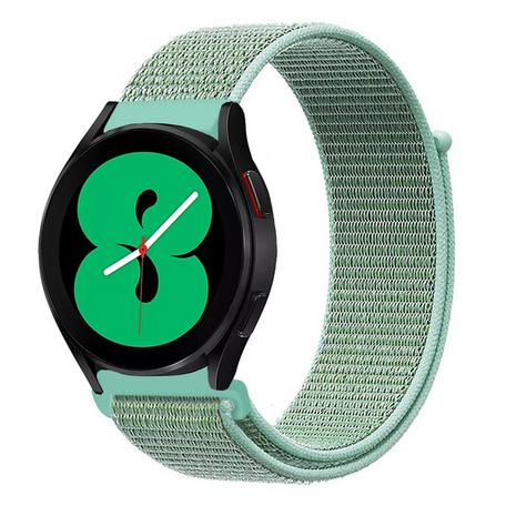 Sport Loop nylon bandje - Mintgroen - Xiaomi Mi Watch / Xiaomi Watch S1 / S1 Pro / S1 Active / Watch S2