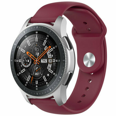 Rubberen sportband - Bordeaux - Huawei Watch GT 2 / GT 3 / GT 4 - 46mm