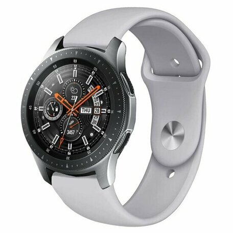 Rubberen sportband - Grijs - Huawei Watch GT 2 / GT 3 / GT 4 - 46mm