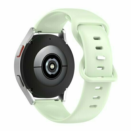 Solid color sportband - Groen - Huawei Watch GT 2 / GT 3 / GT 4 - 46mm