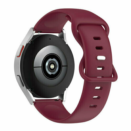 Solid color sportband - Bordeaux - Huawei Watch GT 2 / GT 3 / GT 4 - 46mm