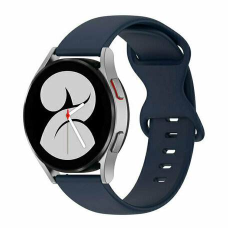 Solid color sportband - Donkerblauw - Huawei Watch GT 2 / GT 3 / GT 4 - 46mm