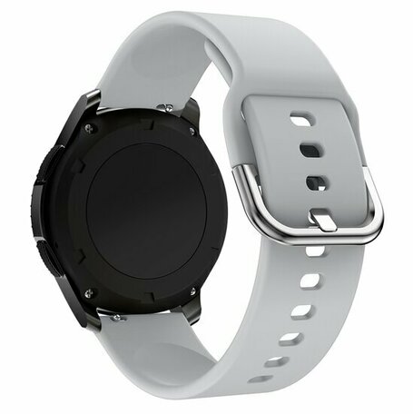 Siliconen sportband - Grijs - Huawei Watch GT 2 / GT 3 / GT 4 - 46mm