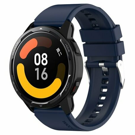Siliconen sportband - Donkerblauw - Huawei Watch GT 2 / GT 3 / GT 4 - 46mm