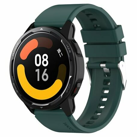 Siliconen sportband - Donkergroen - Huawei Watch GT 2 / GT 3 / GT 4 - 46mm