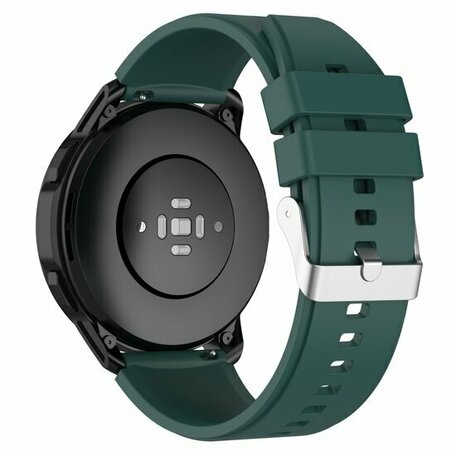 Siliconen sportband - Donkergroen - Huawei Watch GT 2 / GT 3 / GT 4 - 46mm