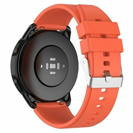 Siliconen sportband - Oranje - Huawei Watch GT 2 / GT 3 / GT 4 - 46mm