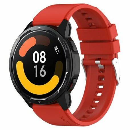 Siliconen sportband - Rood - Huawei Watch GT 2 / GT 3 / GT 4 - 46mm