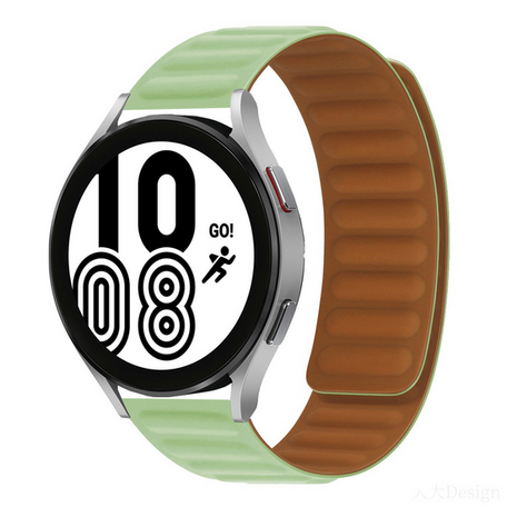 Siliconen Loop bandje - Lichtgroen - Huawei Watch GT 2 / GT 3 / GT 4 - 46mm