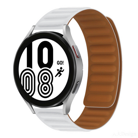 Siliconen Loop bandje - Wit - Huawei Watch GT 2 / GT 3 / GT 4 - 46mm