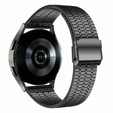 Stalen bandje - Zwart - Huawei Watch GT 2 / GT 3 / GT 4 - 46mm
