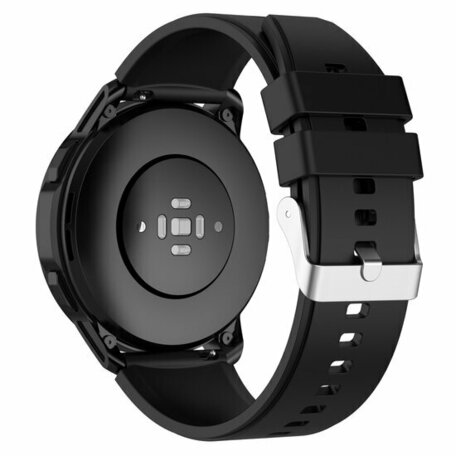 Siliconen sportband - Zwart - Huawei Watch GT 2 Pro / GT 3 Pro - 46mm