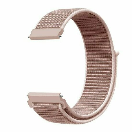 Sport Loop nylon bandje - Zacht roze - Huawei Watch GT 2 / GT 3 / GT 4 - 46mm