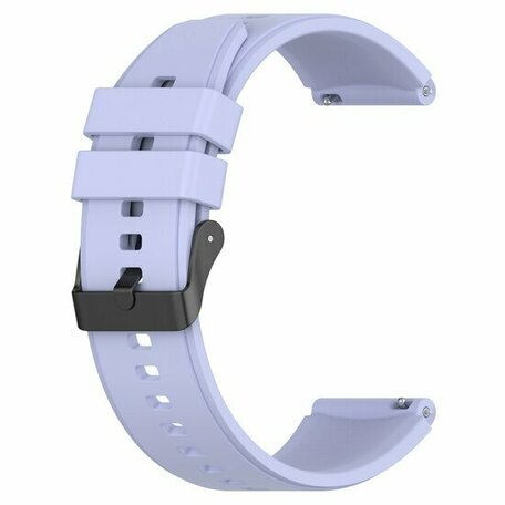 Siliconen gesp bandje - Lila - Huawei Watch GT 2 & GT 3 - 42mm