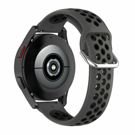 Siliconen sportbandje met gesp - Zwart - Huawei Watch GT 2 & GT 3 - 42mm